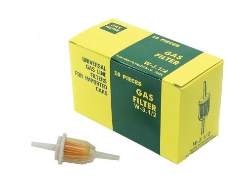 Universal Plastic Fuel Filter - 10ct | 00-9100-0