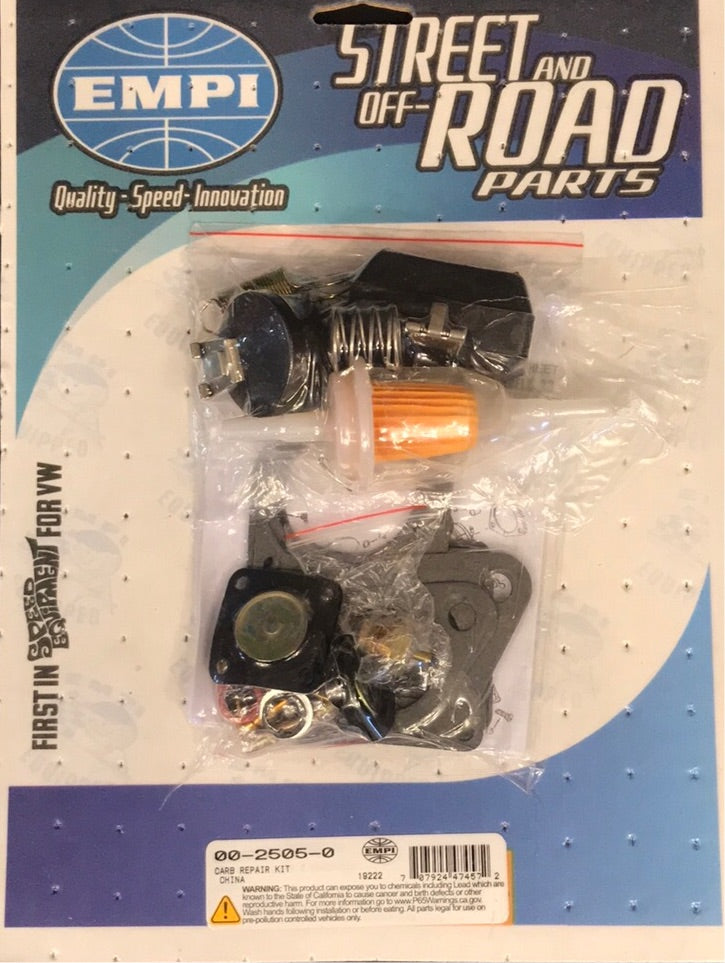 Carburetor Repair Kit Universal - VW Solex | 00-2505-0