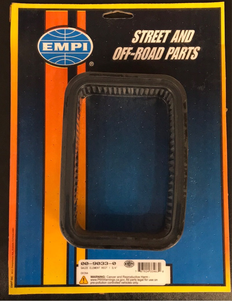 Gauze Element - Rectangular 1-3/4" | 00-9033-0