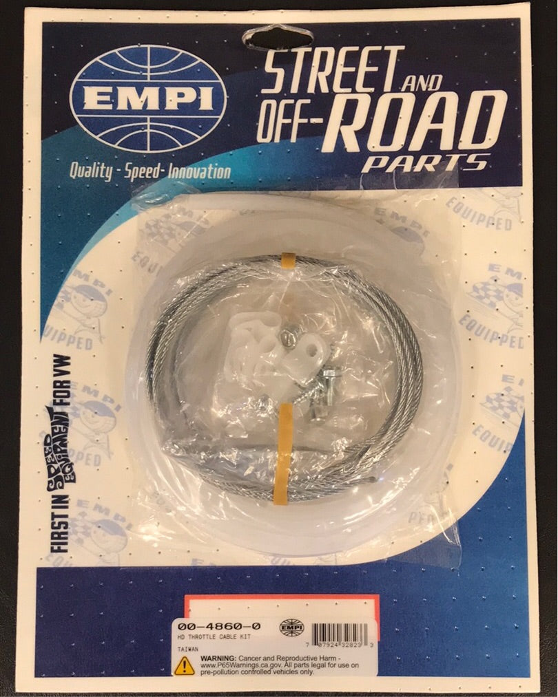 H.D. Throttle Cable Kit | 00-4860-0