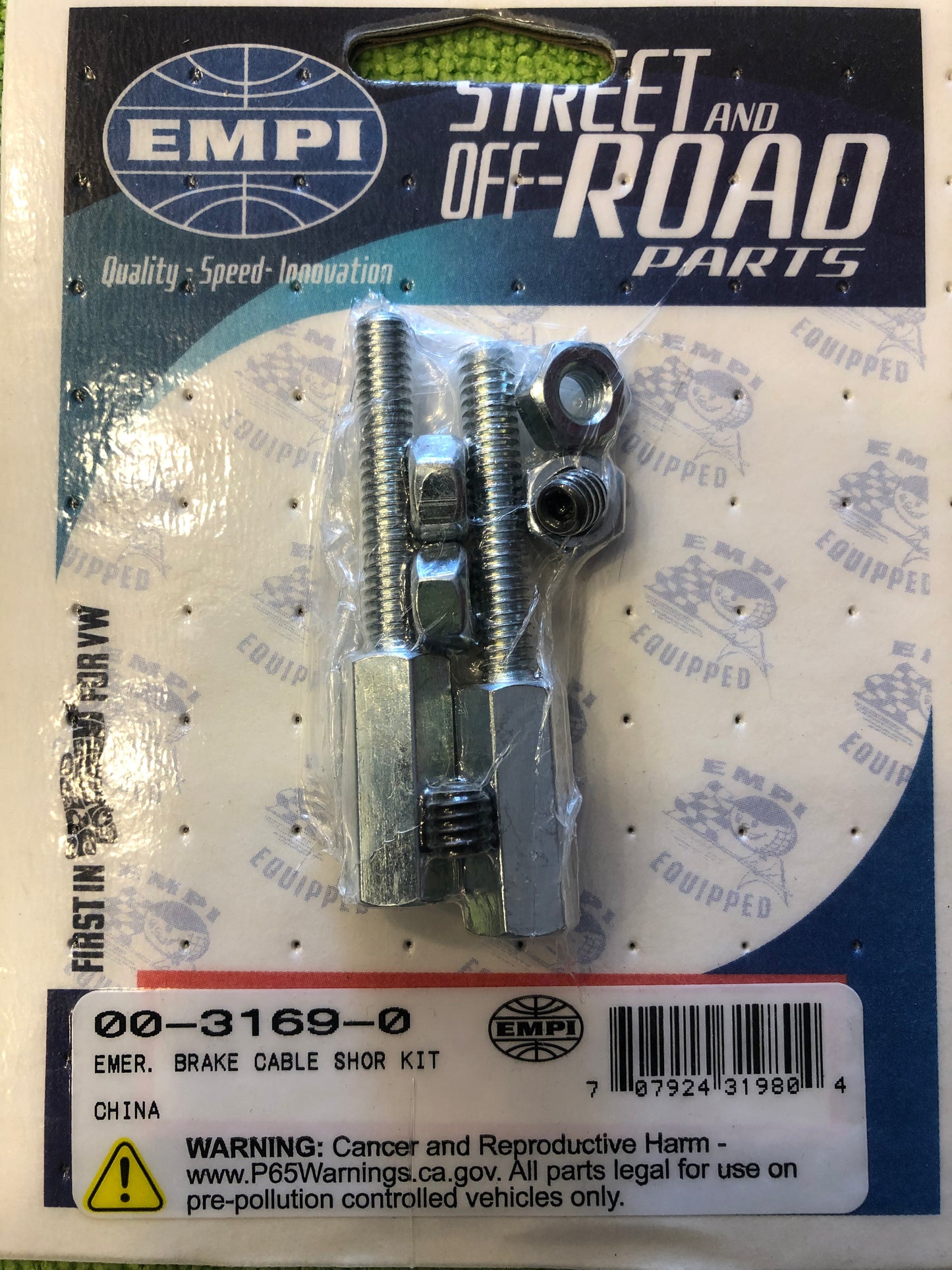 Cable Shortening Kit - Emergency Brake | 00-3169-0