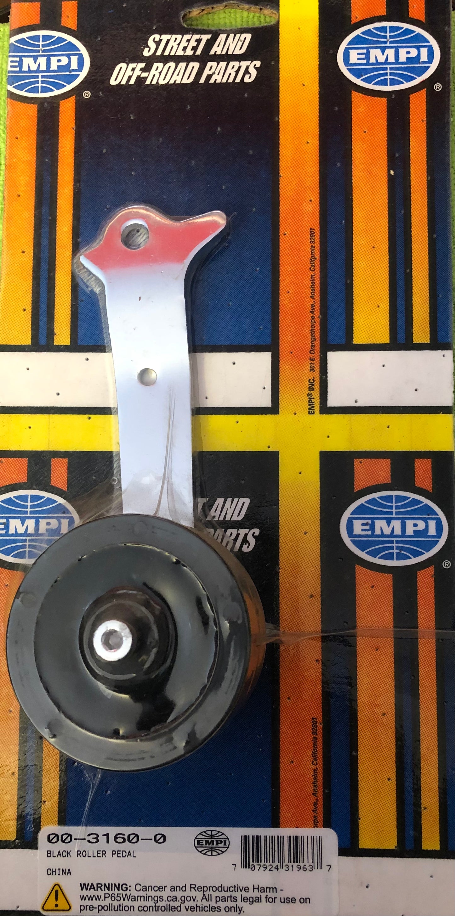 Roller Pedal - Black | 00-3160-0