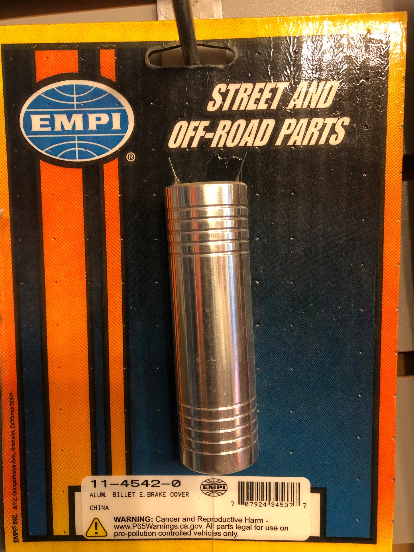 Billet Aluminum Parking Brake Cover | 11-4542-0