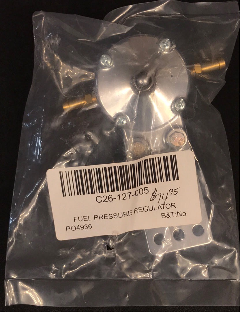 Fuel Pressure Regulator w/ Mounting Plate | C26-127-005