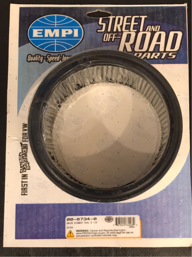 Gauze Element - Oval 3-1/2" | 00-8734-0