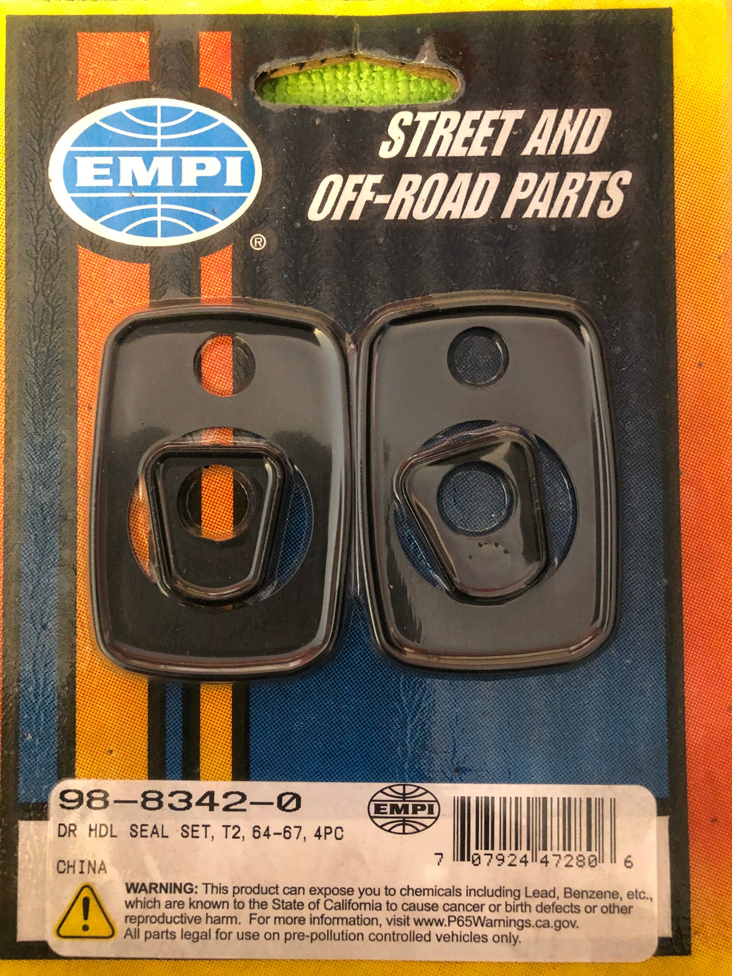 Door Handle Seals T2 64-68 - Set of 4 | 98-8342-0