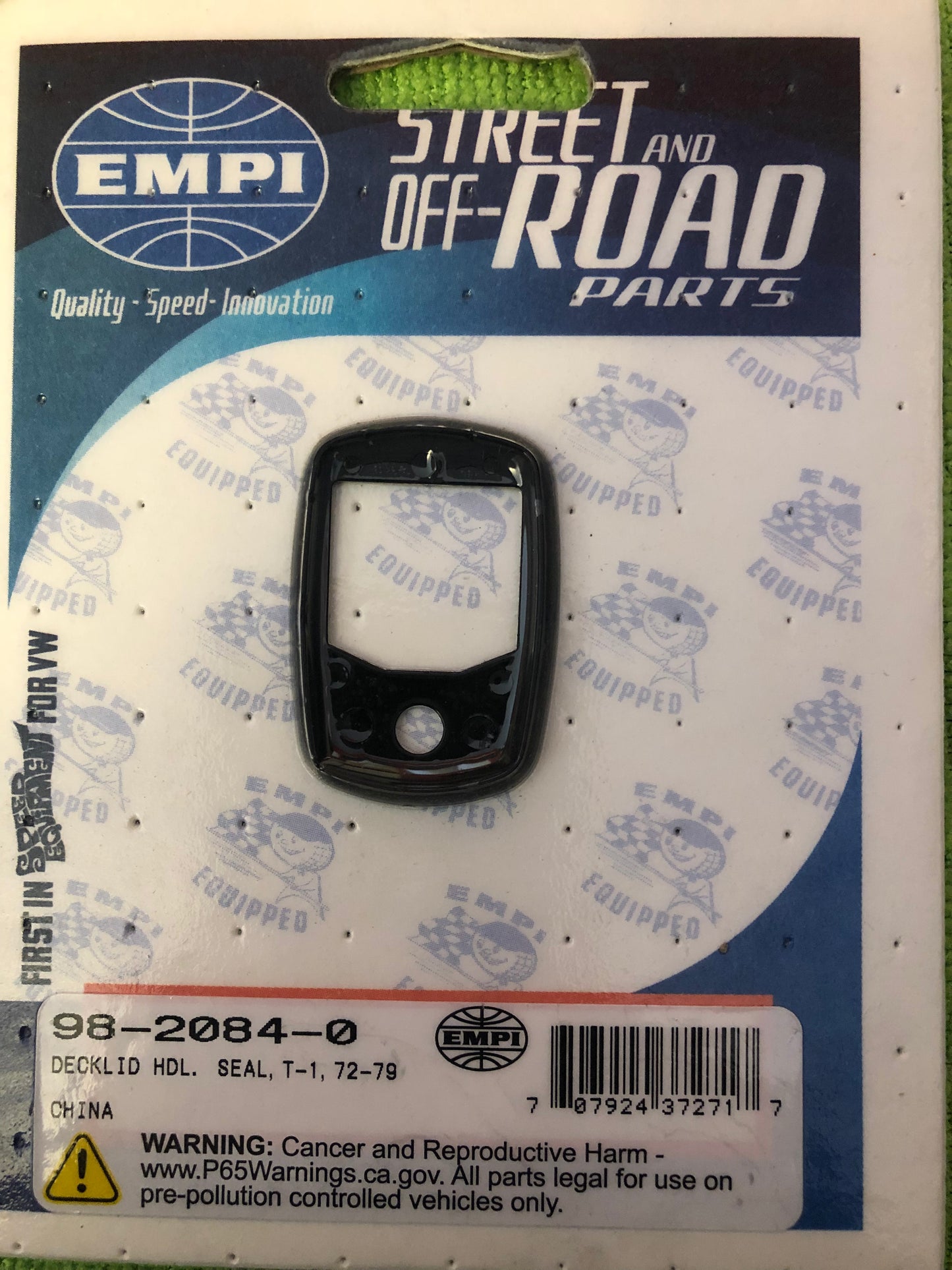 Decklid Handle Seal | 98-2084-0