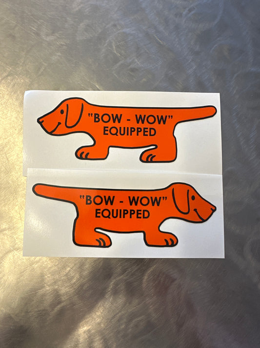 BowWow Sticker Set