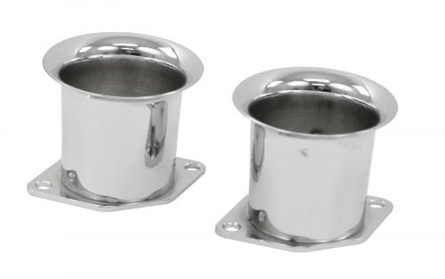 Chrome Velocity Stacks - Pair | 43-6050-0