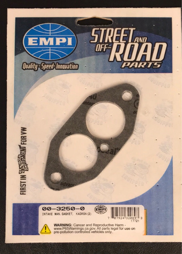 Dual Port Intake Gaskets - Kadron | 00-3250-0